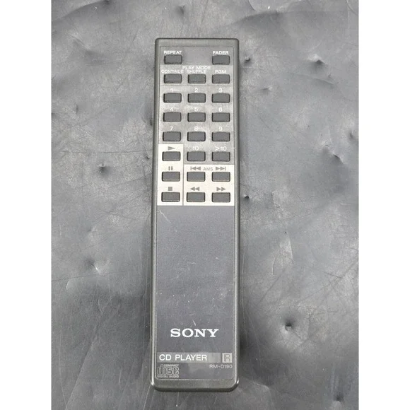 Genuine OEM Sony RM-D190 CD Player‎ Remote Control