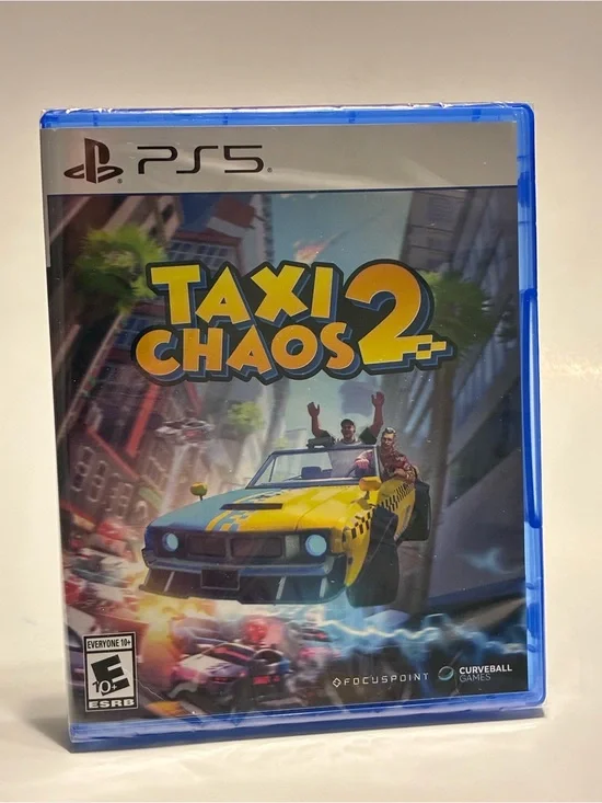 Taxi Chaos 2 - Sony PlayStation 5 - PS5 - BRAND NEW SEALED