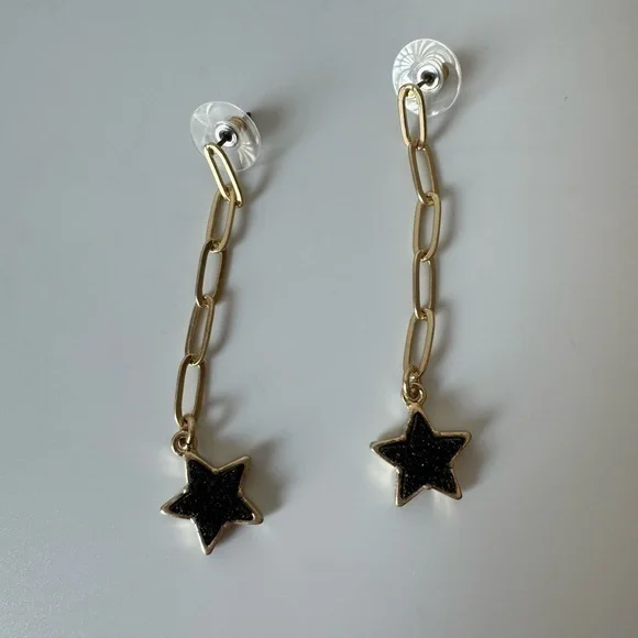 Midnight Star Drops Earrings