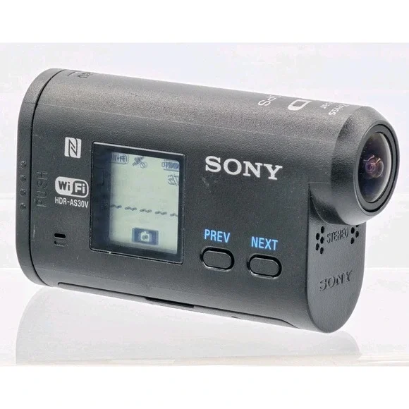 Sony HDR-AS10 Camcorder ONLY Black - TESTED - No SD Card or Micro USB Included
