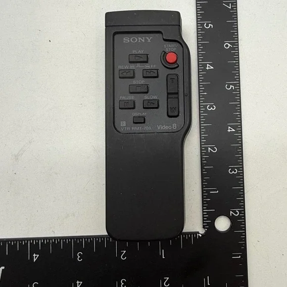 Sony RMT-708 Wireless Remote Commander Video 8 VTR Camcorder Control Black