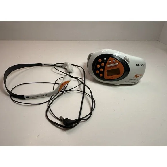Sony SRF-M80V Sports AM/FM/TV/Weather Radio – Tested & Working (D1)
