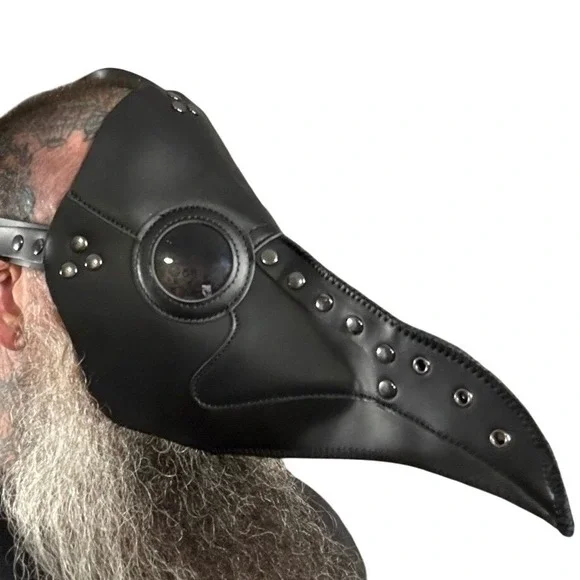Plague Doctor Bird Mask‎ Steampunk Gothic Cosplay Halloween Costume Adjustable