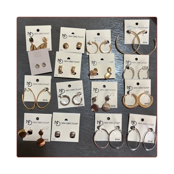New Directions Mixed Metal Earring Collection