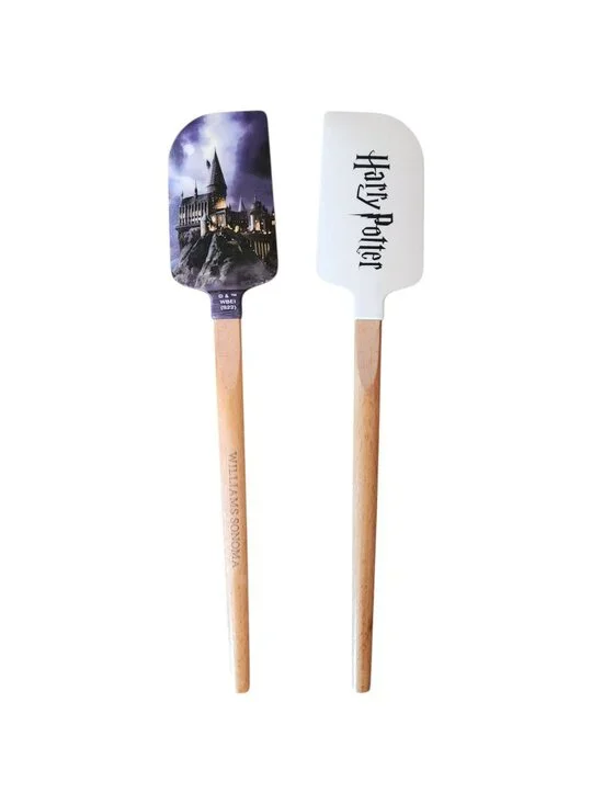 Williams Sonoma HARRY POTTER™ Hogwarts Wood Spatula New