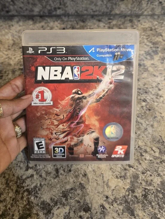 NBA 2K12 (Sony PlayStation 3, 2012) PS3 Michael Jordan 23 Tested