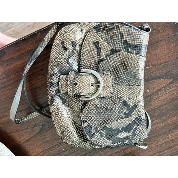 Coach SoHo mini snakeskin bag