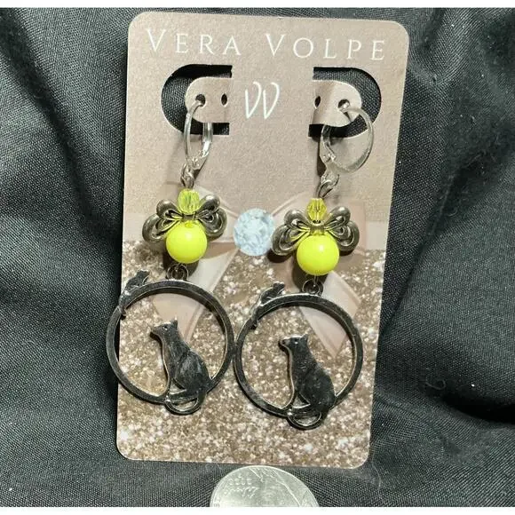 Mouse Cat Earrings