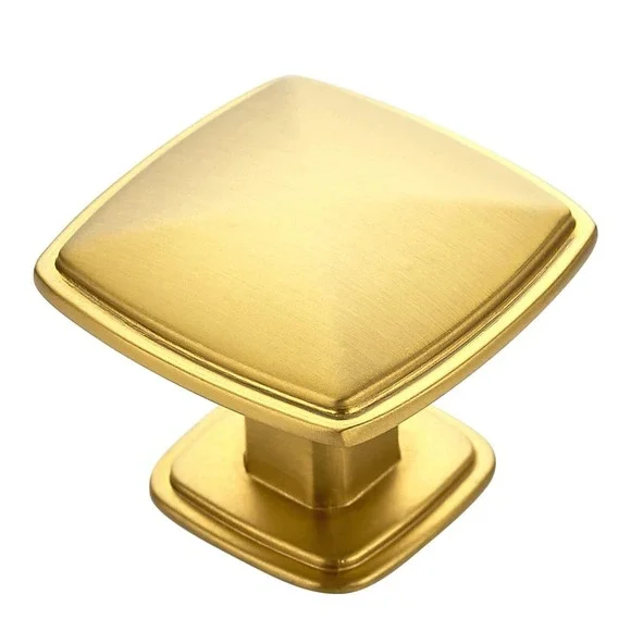 Home Expert Gold Knobs - 10 Pack Brushed Matte