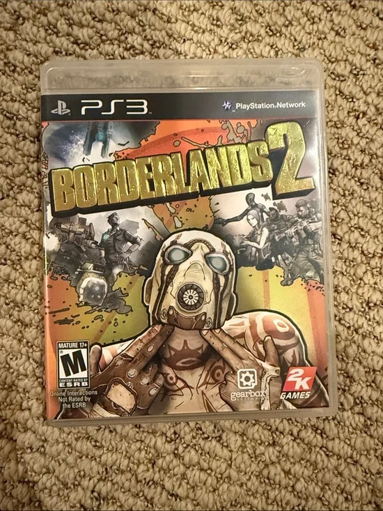 Sony Borderlands 2 PS3 - Yellow, Gold, Orange Cover