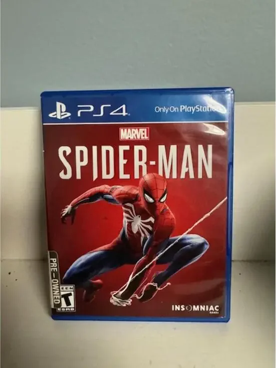 Marvel Spider-Man - Sony PlayStation 4 PS4 Video Game Insomniac