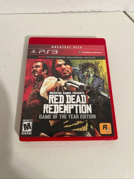 Sony PS3 Red Red Dead Redemption - Greatest Hits Pkaystation 3