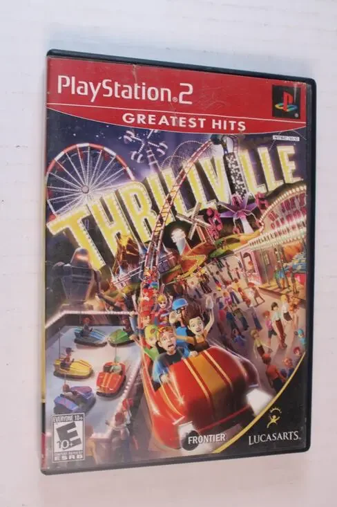Thrillville (Sony PlayStation 2 PS2) Authentic, Complete, Tested/works