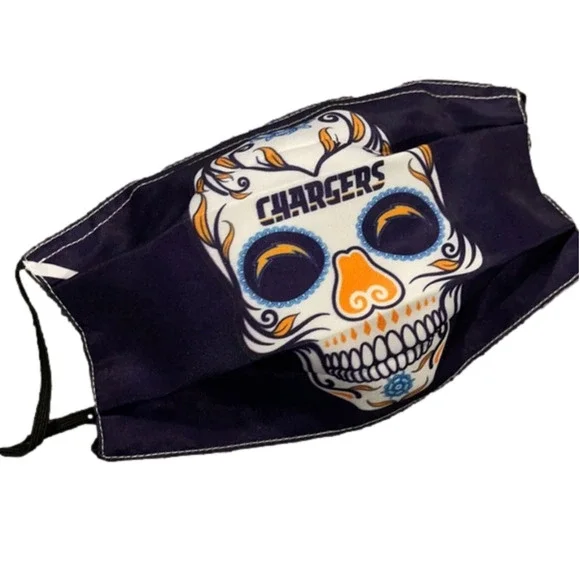 6/$20 New Chargers sugar skull face mask