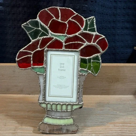 Picture‎ frame stained glass 2 x 3  7
