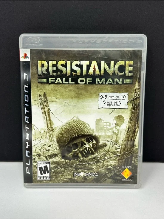 Resistance: Fall of Man Sony PlayStation 3 PS3 Game Complete With Manual Tested