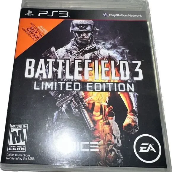 Battlefield 3 - Limited Edition (Sony PlayStation 3 PS3) *COMPLETE - TESTED‎