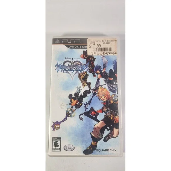 Kingdom Hearts Birth by Sleep Sony PSP Game UMD Disney Square Enix Tested