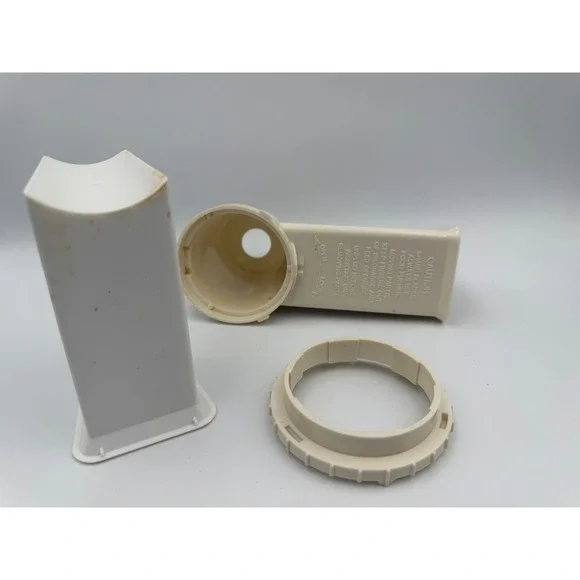 Food Processor Replacement‎ Parts Food Pusher Chute Locking Ring White