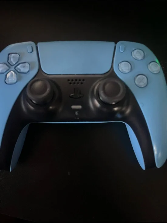 Sony DualSense Wireless Controller in Light Blue and Black