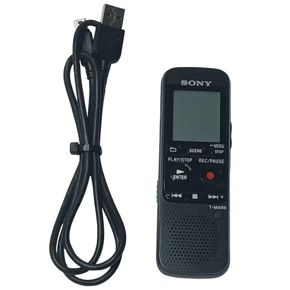 Sony IC Recorder ICD-PX333 Unisex OS Black‎ Digital Voice Recorder USB microSD