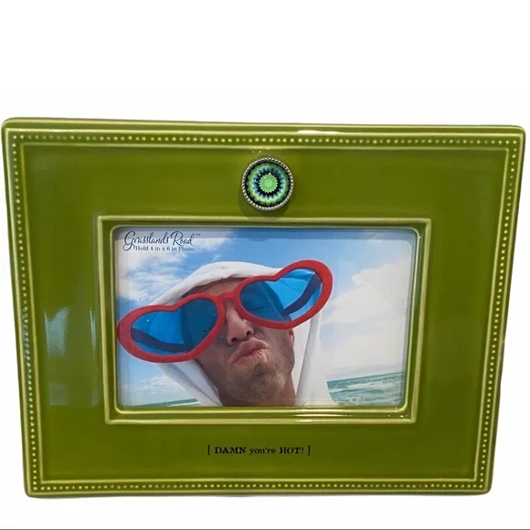 NWT Damn You’re Hot Funny Photo Picture Frame 4x6 Anniversary Gift Boyfriend