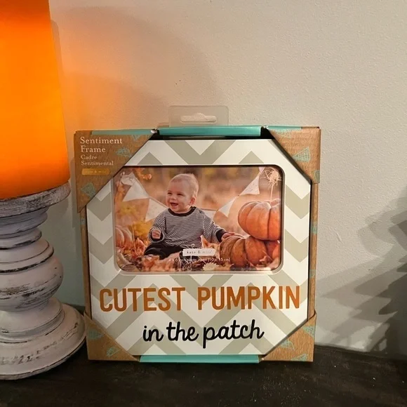 Pumpkin 🎃Cutest in the Patch🎃 Picture Frame