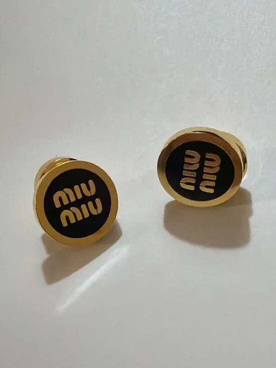 Miu Miu WomenEnameled Metal Earrings