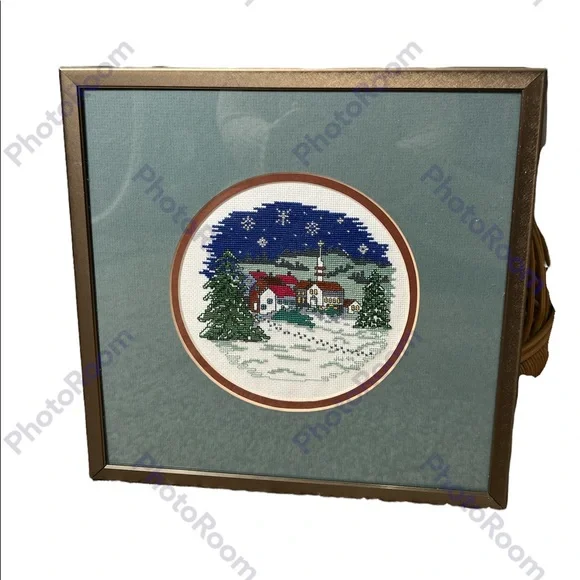 Crossstitch Christmas Picture