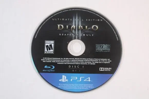 Diablo III 3 Reaper of Souls Ultimate Evil Edition (Sony Playstation 4, PS4)