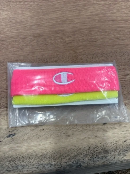 Champion Neon Pink Headband - Pack of 2