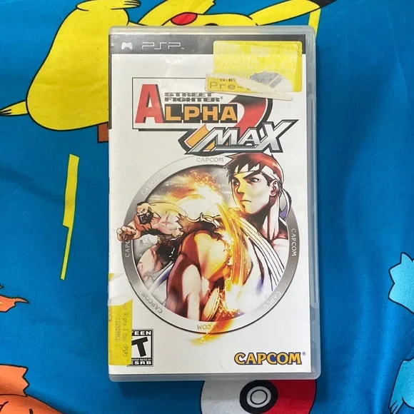Sony PSP Streetfighter Alpha Max 3 CASE ONLY
