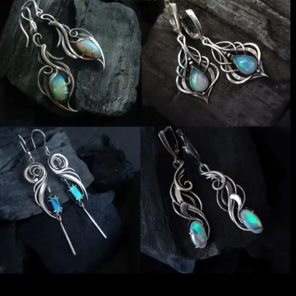 NWT! Silver Tone Scroll Filigree Pierced Dangle Earrings! $18 each OR 2/$30!
