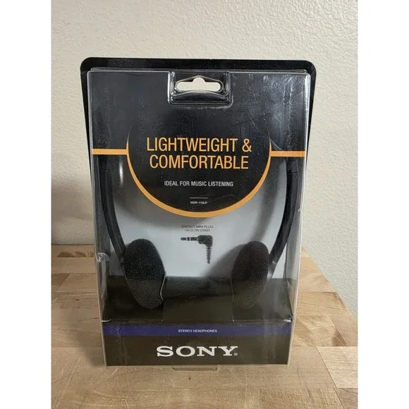 SONY Lightweight & Comfortable Stereo Over the Ear Headphones MDR-110LP