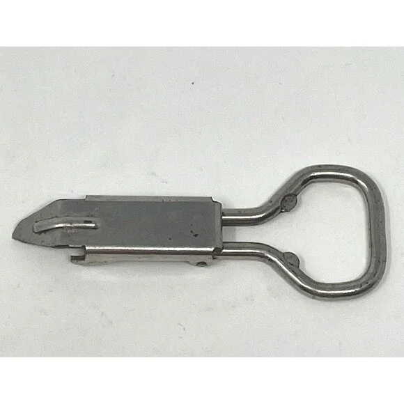 Vintage‎ Folding Bottle Opener B &B St. Paul Minnesota Solid Metal 1950s
