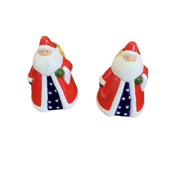 Santa‎ salt and pepper shakers vintage