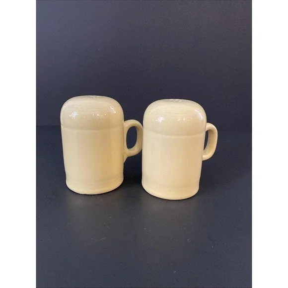 Homer Laughlin  Fiesta Yellow‎  Stove Top Salt & Pepper 6931857