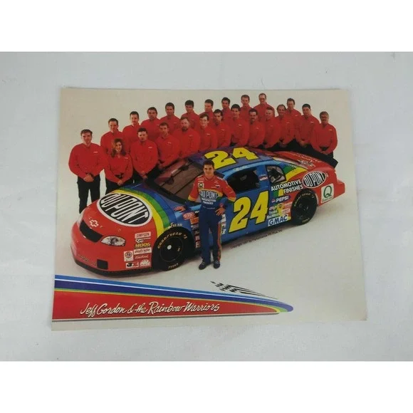 Nascar Jeff Gordon #24 Rainbow Warriors Picture