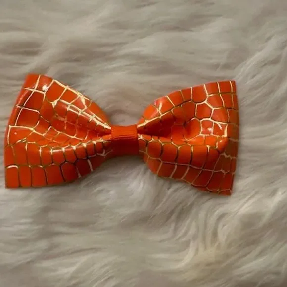 Orange with Gold pattern 4