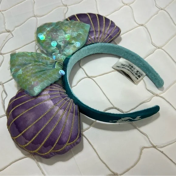 Disney Magical Mermaid Hair Accessory Purple and Green