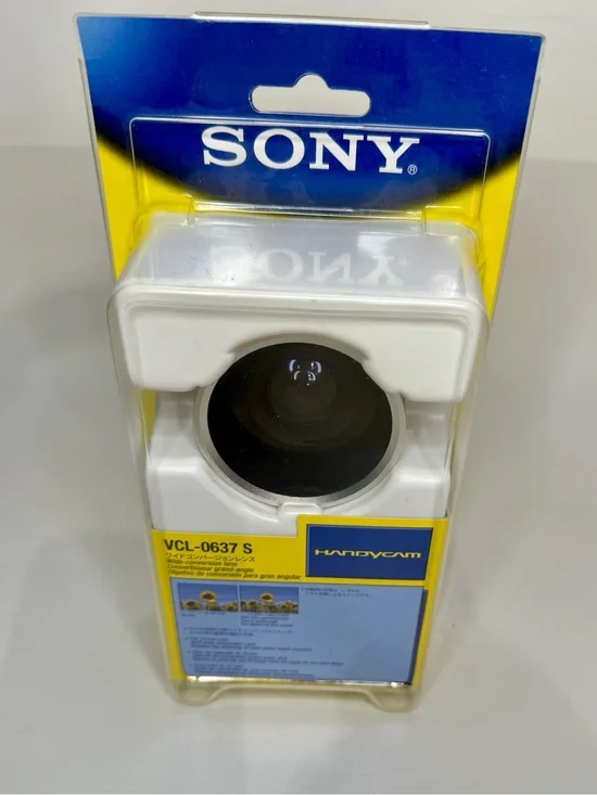 Sony VCL-0637 S Wide Conversion Lens for Handycam Camcorders 37 mm