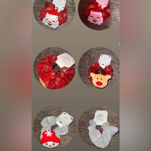 Set of‎ 3 scrunchies