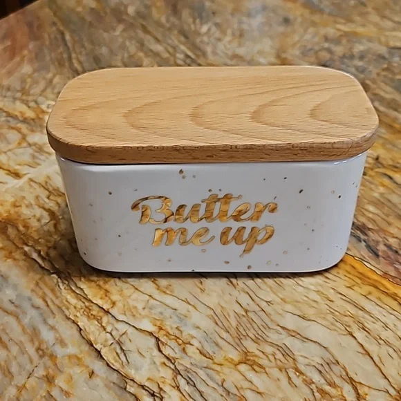 SWEESE Butter Me Up Large Butter Dish