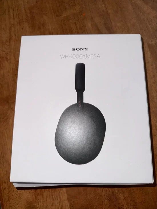 Sony WH-1000XM5SA Over-Ear Headphones - black