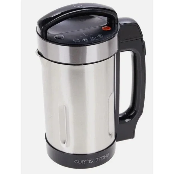 Curtis Stone Dura-Pan Soup Maker 10321BK Stainless Steel 5-in-1 Blender Black