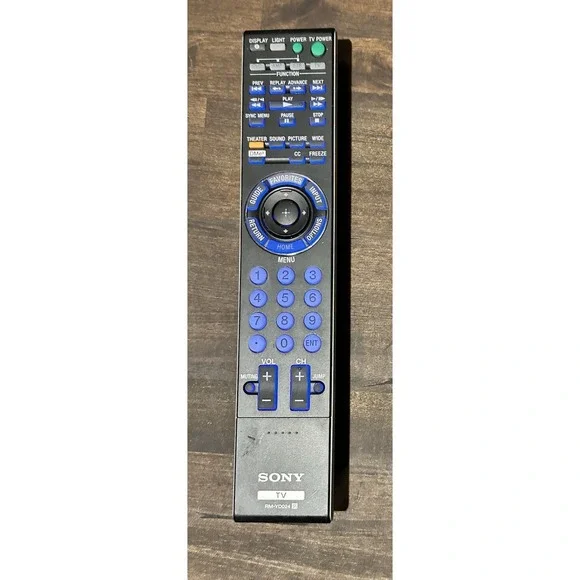 SONY Bravia OEM RM-YD024 ORIGINAL TV REMOTE CONTROL HAND UNIT