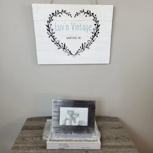 Friend Picture Frame Sentiment Inscription Tabletop Display‎ New in Box