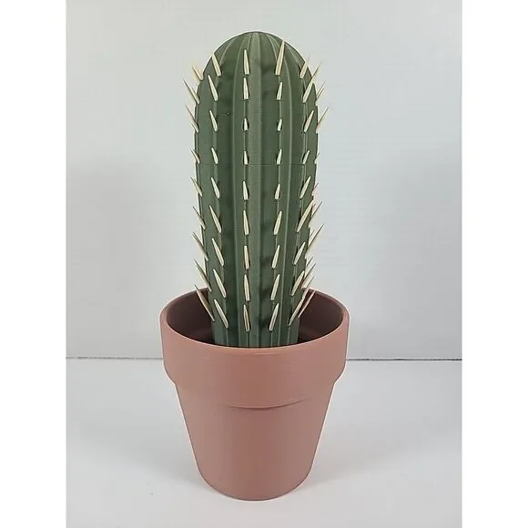 3d printed toothpick cactus