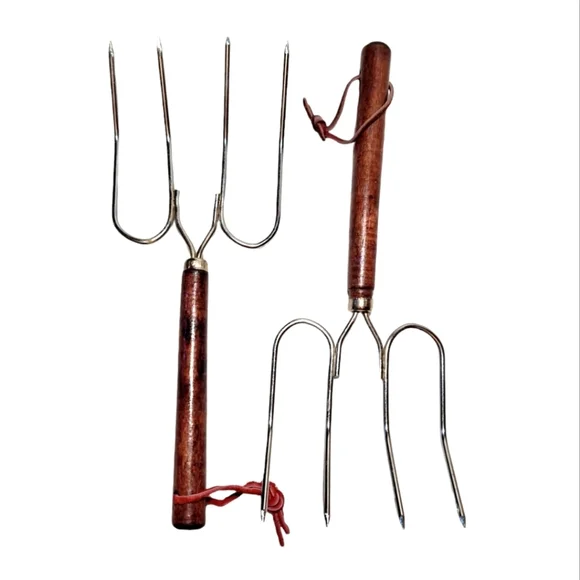 Vintage Meat Lifter Forks