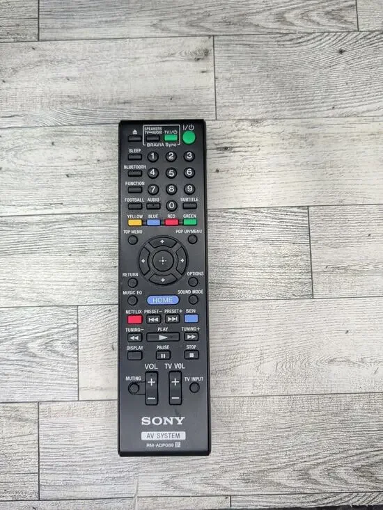 Genuine Sony RM-ADP089 AV System Remote Control OEM Tested